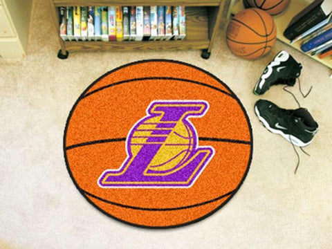 FanMats NBA - Los Angeles Lakers Basketball Mat 26 diameter