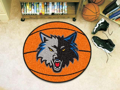 FanMats NBA - Minnesota Timberwolves Basketball Mat 26 diameter