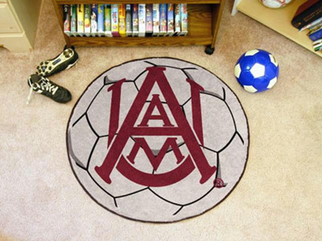 FanMats Alabama A&M University Soccer Ball Rug