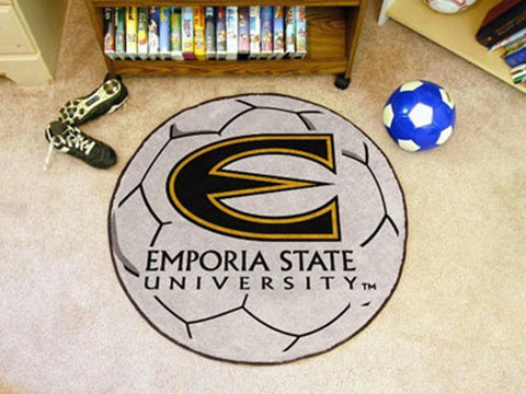 FanMats Emporia State University Soccer Ball Rug