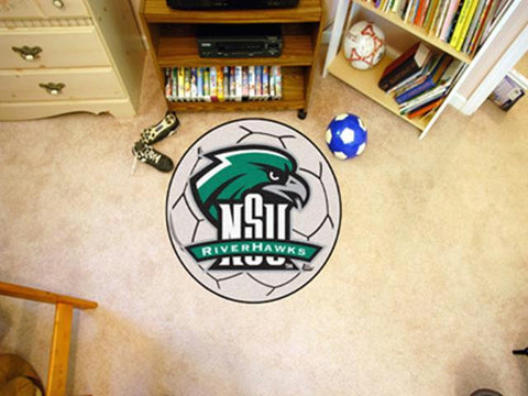 FanMats Northeastern State University Soccer Ball Rug