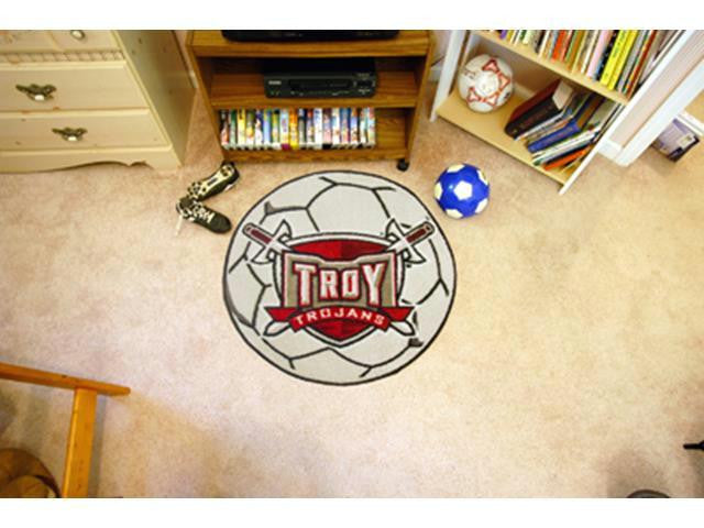 FanMats Troy University Soccer Ball Rug