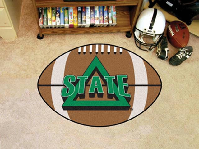 FanMats Delta State University  Football Rug 22x35