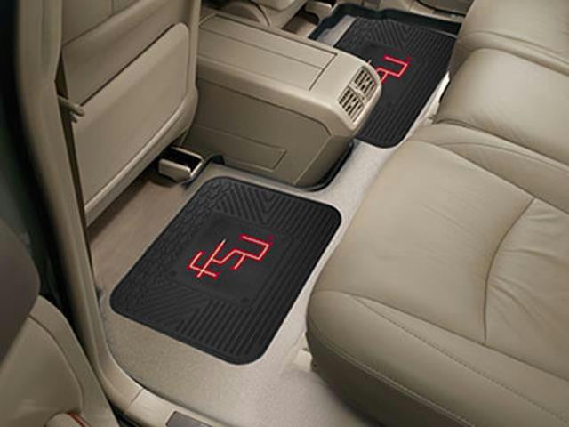 FanMats Florida State University  Backseat Utility Mats 2 Pack 14x17