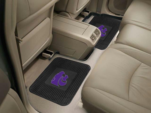 FanMats Kansas State University  Backseat Utility Mats 2 Pack 14x17