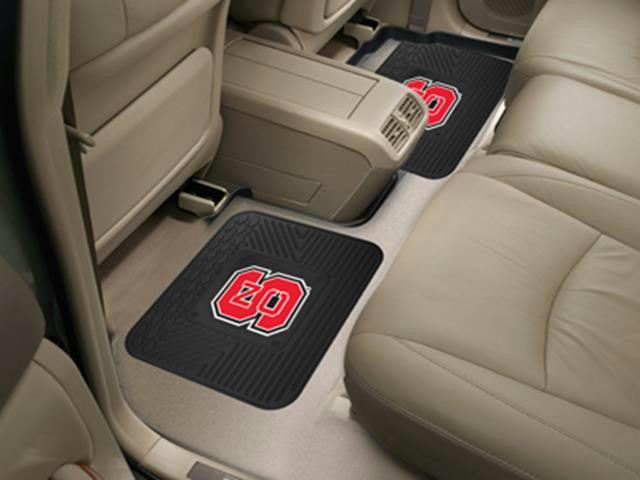 FanMats North Carolina State  Backseat Utility Mats 2 Pack 14x17