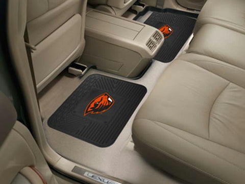 FanMats Oregon State University  Backseat Utility Mats 2 Pack 14x17