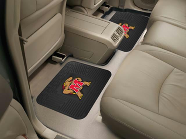 FanMats University of Maryland  Backseat Utility Mats 2 Pack 14x17