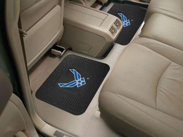 FanMats Air Force Backseat Utility Mat 2 Pack 14x17