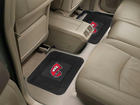 FanMats Western Kentucky University  Backseat Utility Mats 2 Pack 14x17