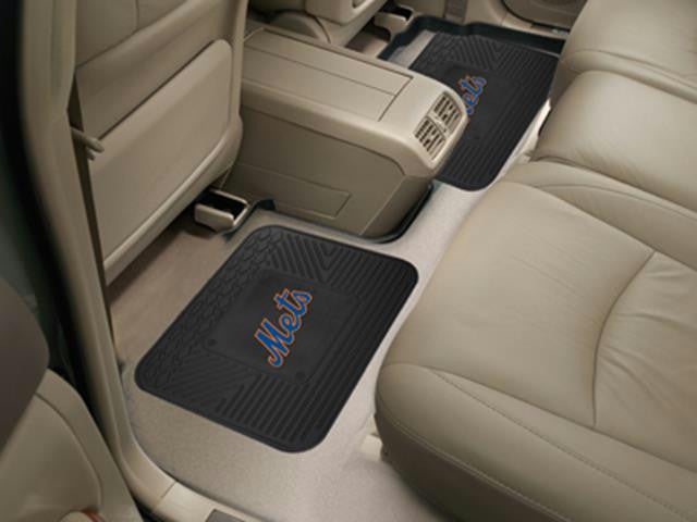 FanMats MLB - New York Mets  Backseat Utility Mats 2 Pack 14x17