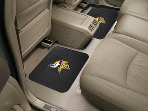 FanMats NFL - Minnesota Vikings  Backseat Utility Mats 2 Pack 14x17