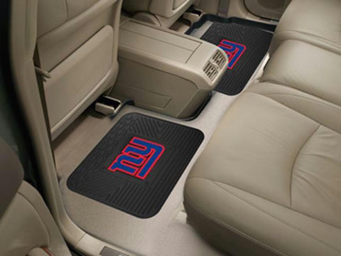 FanMats NFL - New York Giants  Backseat Utility Mats 2 Pack 14x17