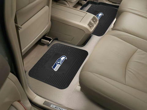 FanMats NFL - Seattle Seahawks  Backseat Utility Mats 2 Pack 14x17