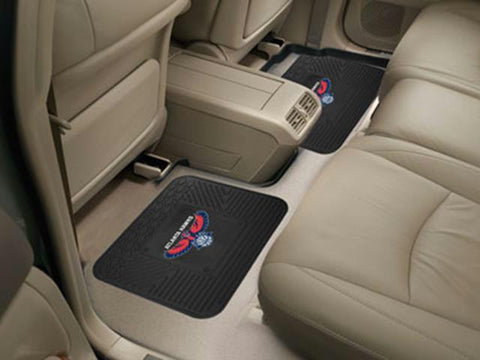 FanMats NBA - Atlanta Hawks  Backseat Utility Mats 2 Pack 14x17