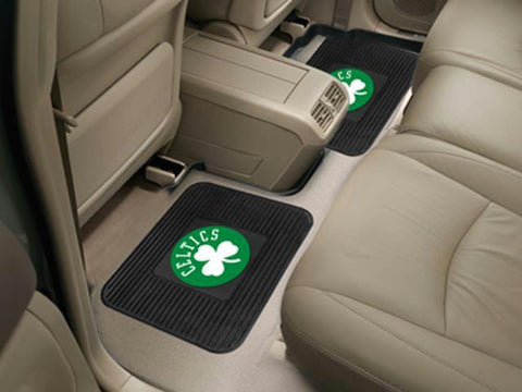 FanMats NBA - Boston Celtics  Backseat Utility Mats 2 Pack 14x17