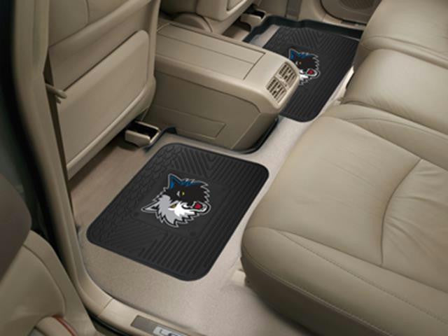 FanMats NBA - Minnesota Timberwolves  Backseat Utility Mats 2 Pack 14x17