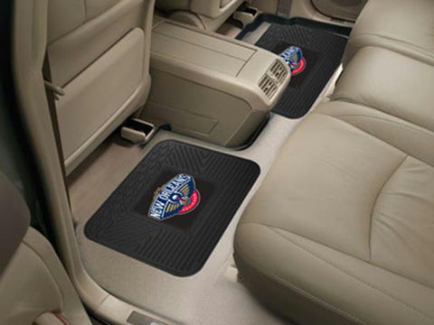 FanMats NBA - New Orleans Pelicans  Backseat Utility Mats 2 Pack 14x17