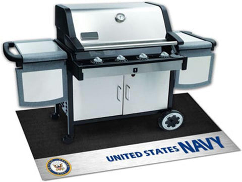 FanMats Navy Grill Mat