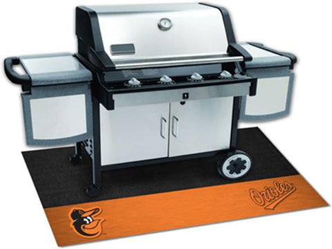 FanMats MLB - Baltimore Orioles Cartoon Bird Grill Mat