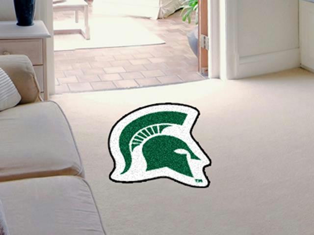 FanMats Michigan State Nylon Carpet Mascot Mat