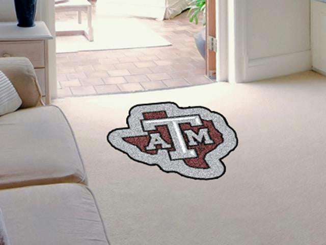 FanMats Texas A&M Nylon Carpet Mascot Mat