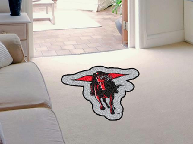 FanMats Texas Tech Nylon Carpet Mascot Mat