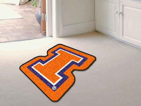 FanMats Illinois Nylon Carpet Mascot Mat