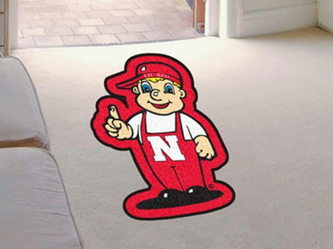 FanMats Nebraska Nylon Carpet Mascot Mat