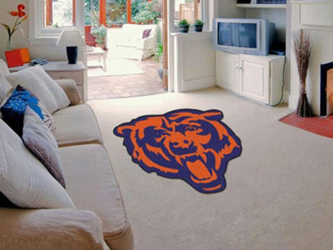 FanMats NFL - Chicago Bears Nylon Carpet Mascot Mat Approx. 3 ft x 4 ft