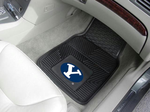 FanMats Brigham Young University 2-pc Vinyl Car Mat Set