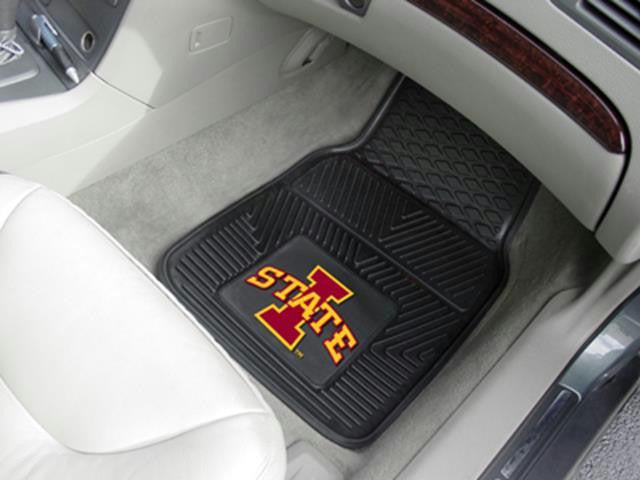 FanMats Iowa State University  2-pc Vinyl Car Mat Set