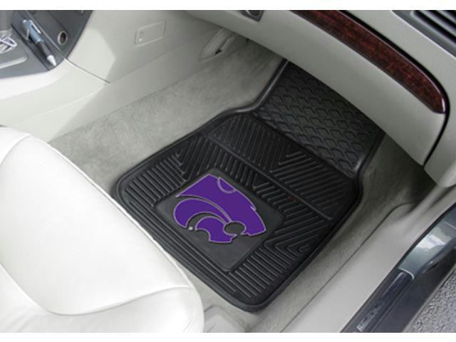 FanMats Kansas State University 2-pc Vinyl Car Mat Set