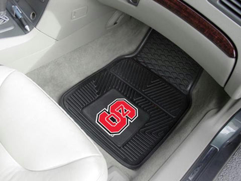 FanMats North Carolina State 2-pc Vinyl Car Mat Set