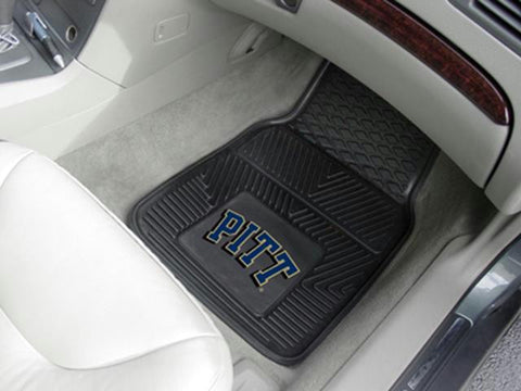 FanMats University of Pittsburgh 2-pc Vinyl Car Mat Set