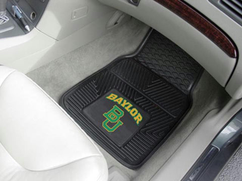 FanMats Baylor Heavy Duty 2-Piece Vinyl Car Mats 18x27