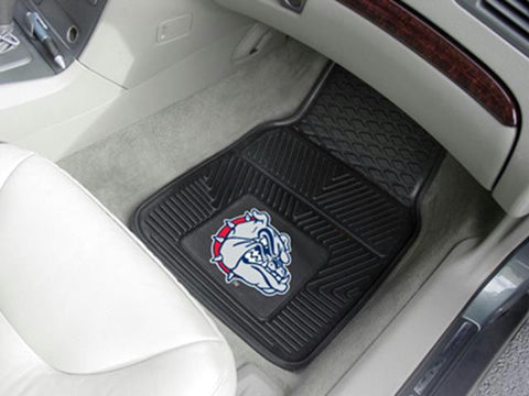 FanMats Gonzaga Heavy Duty 2-Piece Vinyl Car Mats 18x27