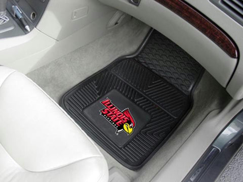 FanMats Illinois State University  2-pc Vinyl Car Mat Set