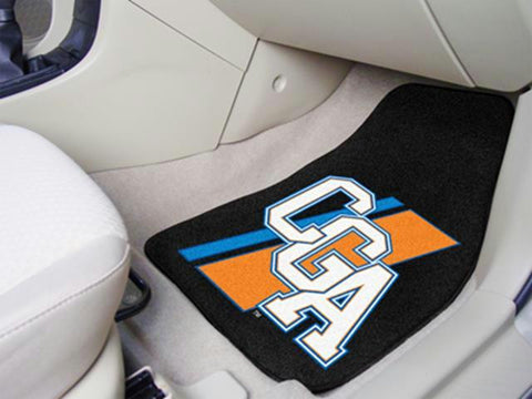 FanMats US Coast Guard Academy 2-pc Printed Carpet Car Mats 18x27