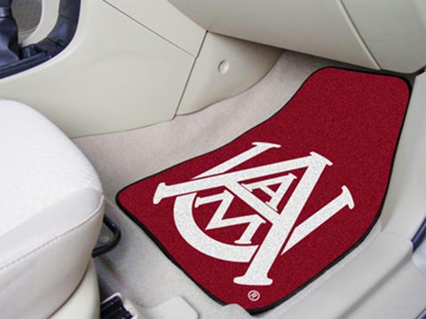 FanMats Alabama A&M 2-pc Printed Carpet Car Mats 18x27