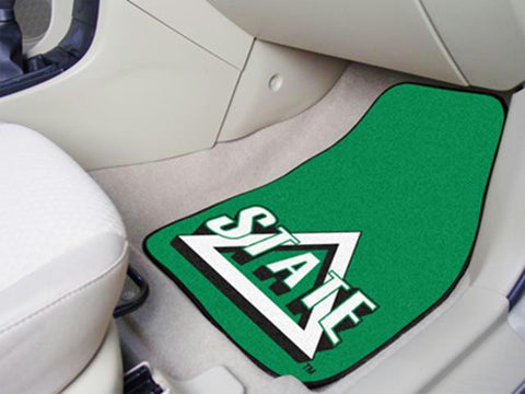 FanMats Delta State University 2-piece Carpeted Car Mats 18x27