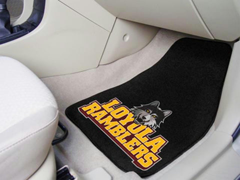 FanMats Loyola 2-piece Carpeted Car Mats 18x27