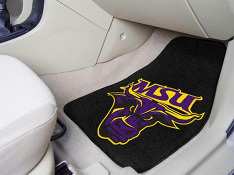 FanMats Minnesota State Univ Mankato 2-piece Carpeted Car Mats 18x27