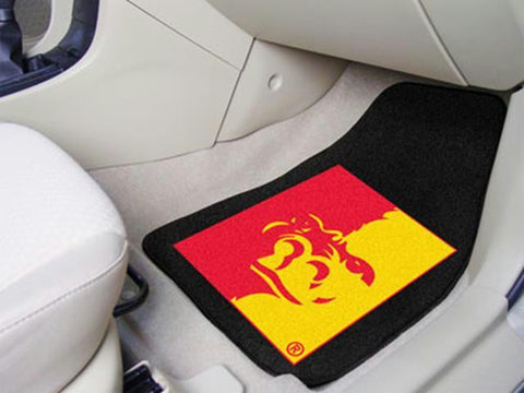 FanMats Pittsburg State University 2-piece Carpeted Car Mats 18x27