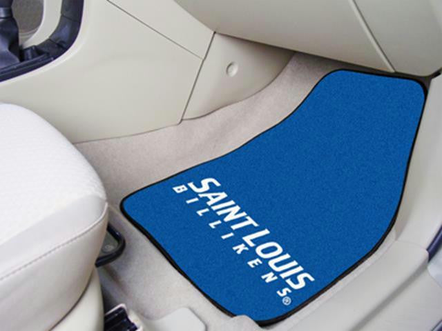 FanMats St. Louis University 2-piece Carpeted Car Mats 18x27