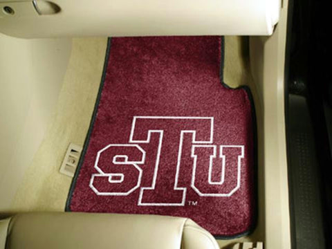 FanMats Texas Southern University 2-pc Printed Carpet Car Mat Set