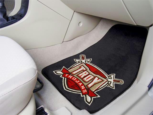 FanMats Troy 2-piece Carpeted Car Mats 18x27