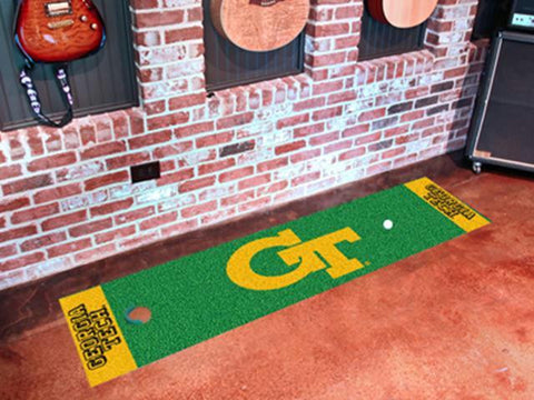 FanMats Georgia Tech Putting Green Mat