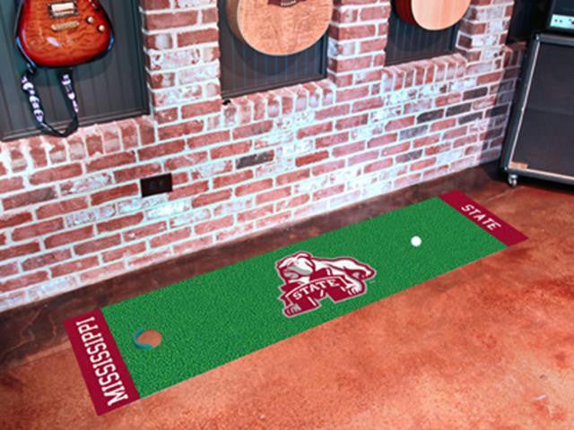 FanMats Mississippi State Putting Green Runner