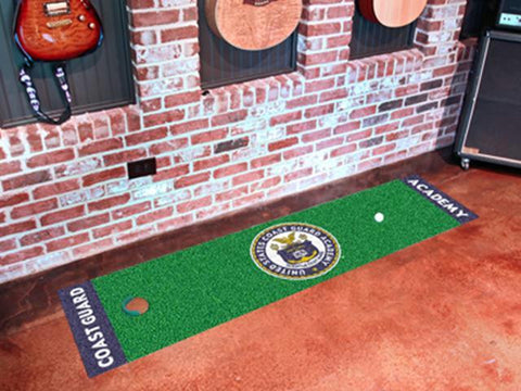 FanMats US Coast Guard Academy Putting Green Runner